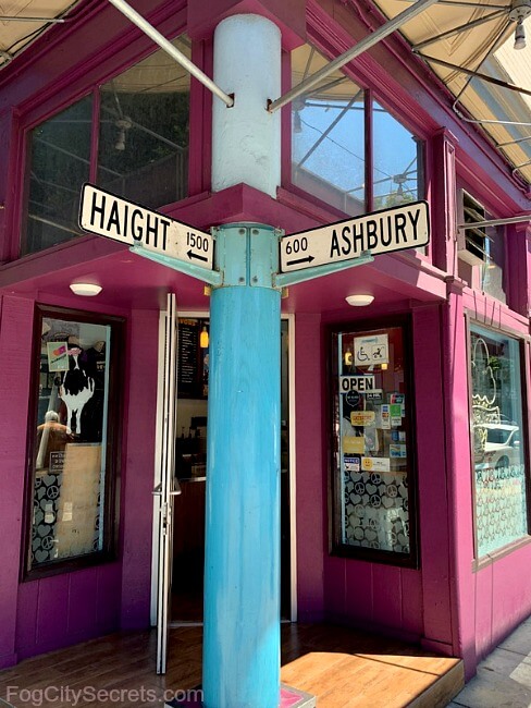 Corner of Haight and Ashbury Streets Corner of Haight and Ashbury Streets