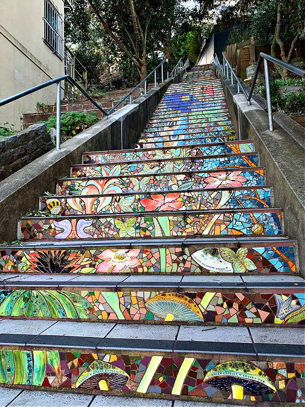 Hidden Garden Steps San Francisco