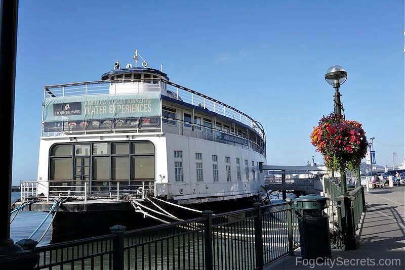Cruise ship at Hornblower Landing Pier 3 SF Cruise ship at Hornblower Landing Pier 3 SF