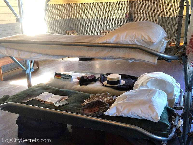 bunk beds from Angel Island Immigration Museum bunk beds from Angel Island Immigration Museum