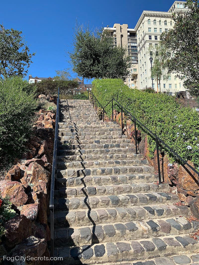 Ina Coolbrith stairs