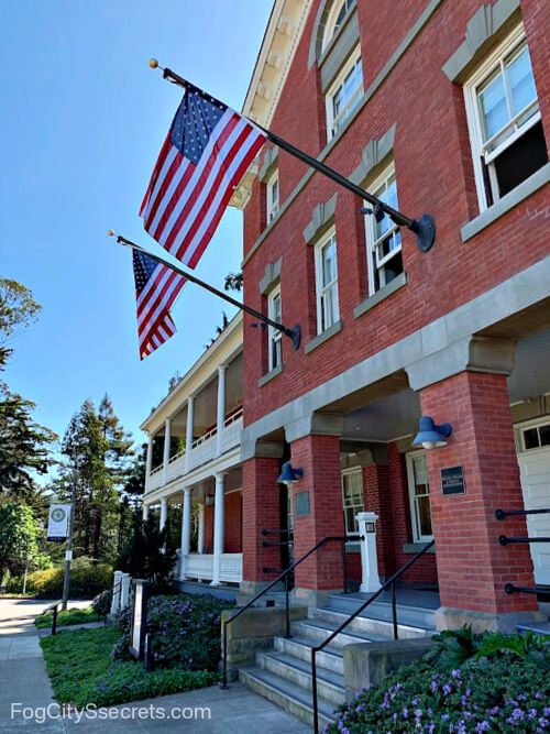 The front of the Inn at the Presidio san Francisco