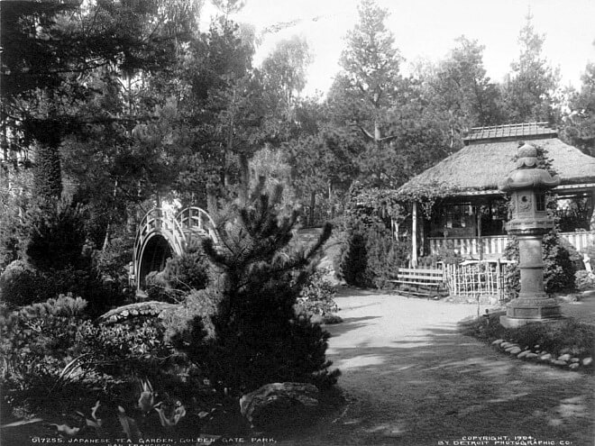 Japanese Tea Garden in SF in 1904