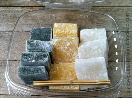 Japanese Tea House kuzomochi treats Japanese Tea House kuzomochi treats