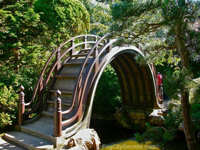 drum bridge, japanese tea garden, san francisco