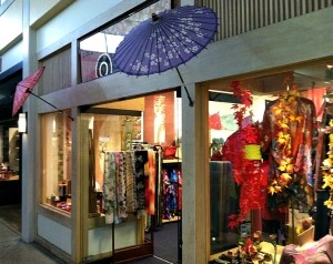 SF Japantown shops  SF Japantown shops