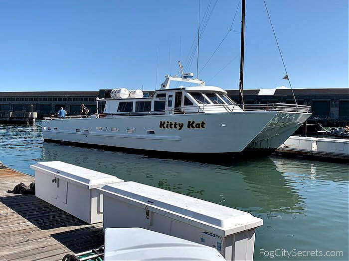 Kitty Kat whale watching boat San Francisco Pier 39
