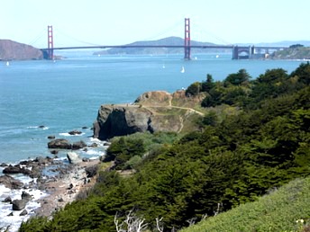 Lands End bridge view