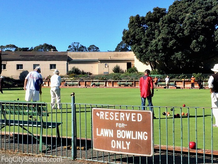 Lawn Bowling in Golden Gate Park Lawn bowling in Golden Gate Park