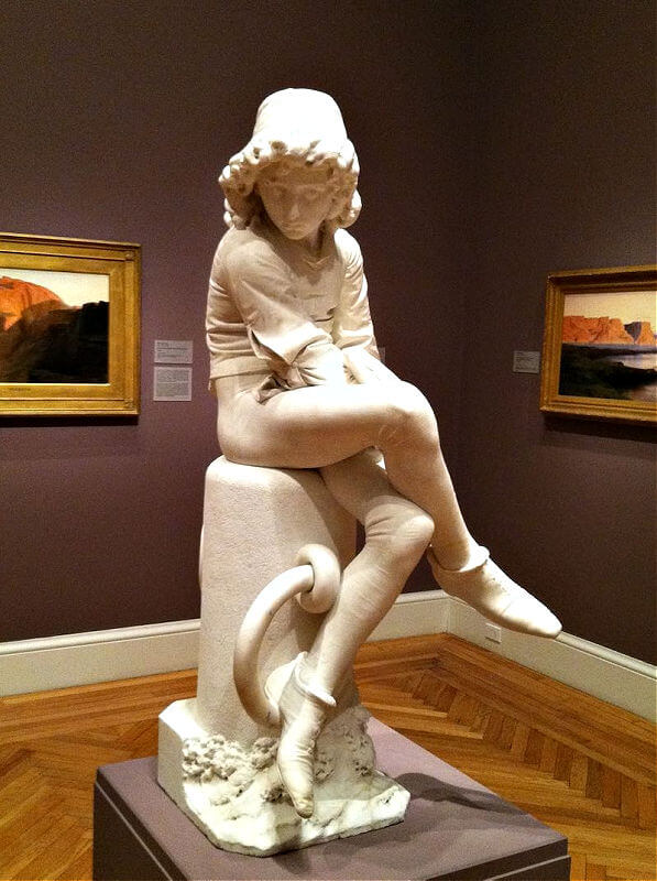 Columbus as a Boy, Monteverde, at the Legion of Honor SF