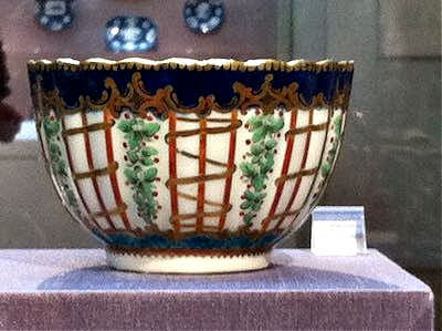 Porcelain bowl, Legion of Honor Museum