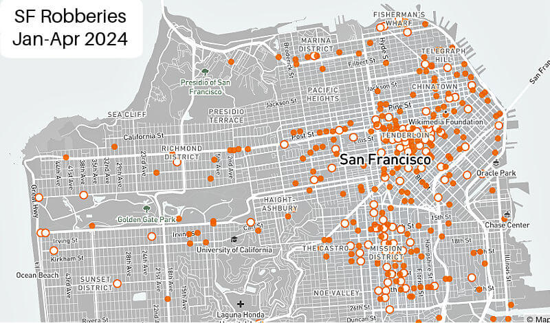 San Francisco Crime: is SF safe for tourists? Local's tips