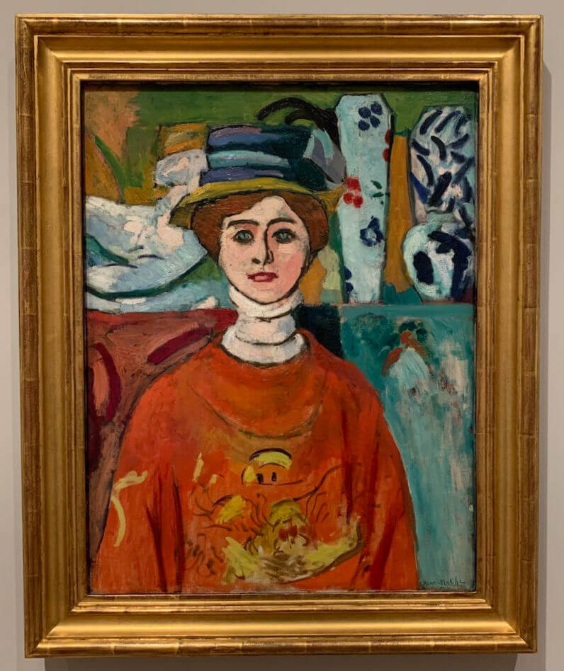 The Girl with Green Eyes, Matisse