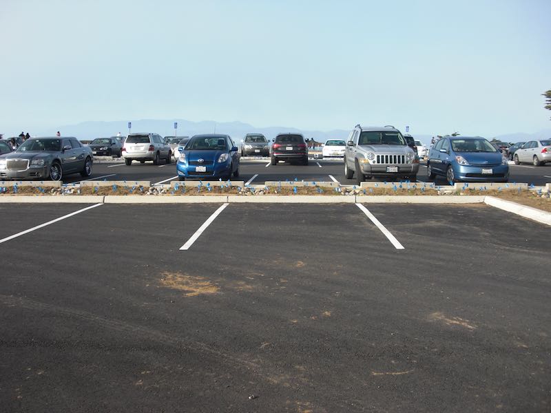 Merrie Way parking lot at Lands End San Francisco