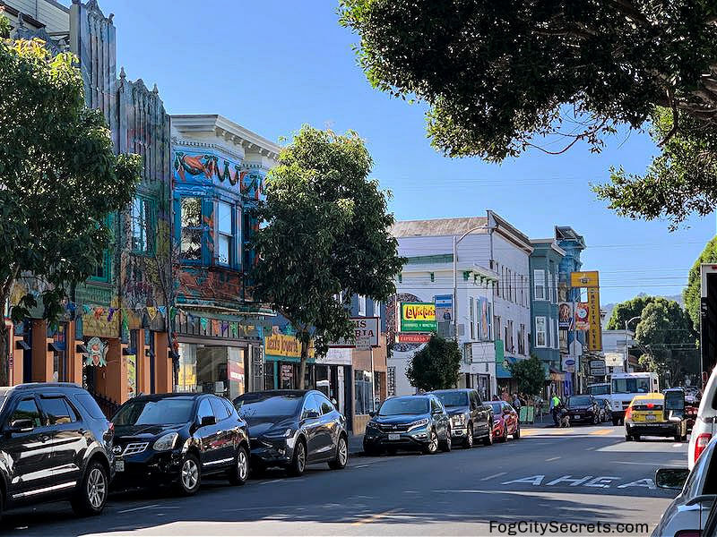 24th Street in San francisco Mission District