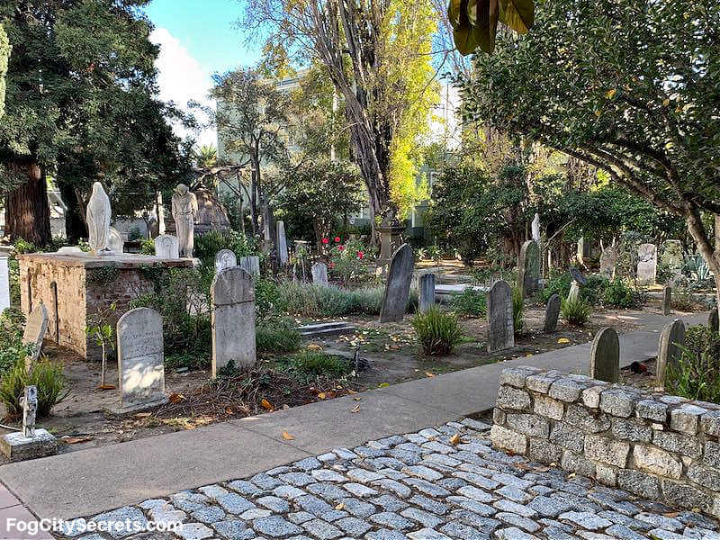 Mission dolores San Francisco graveyard