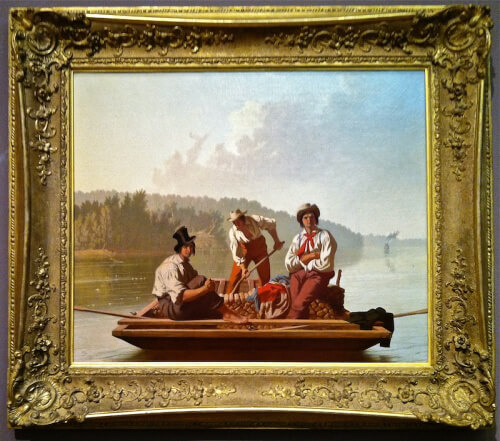 Boatmen on the Missouri, George Caleb Bingham, de Young Museum, San Francisco