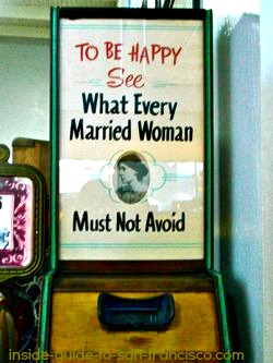 Marriage advice at Musee Mecanique Marriage advice at Musee Mecanique