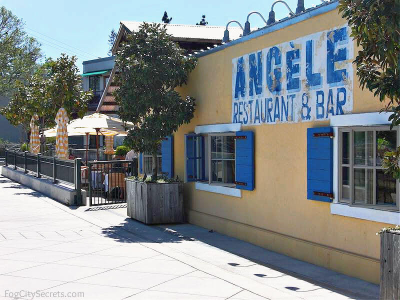 Angele French restaurant in Napa Riverfront area