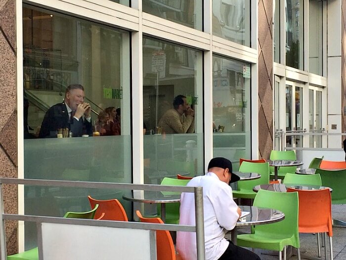 Neiman Marcus Cafe, Geary Street Cafe at Neiman Marcus store, San Francisco
