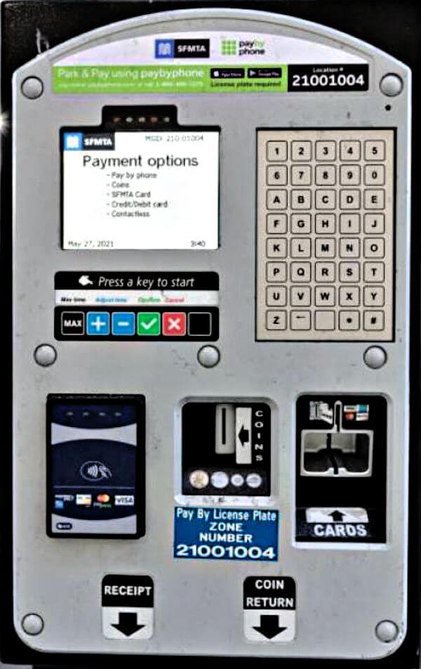 New San Francisco parking meter