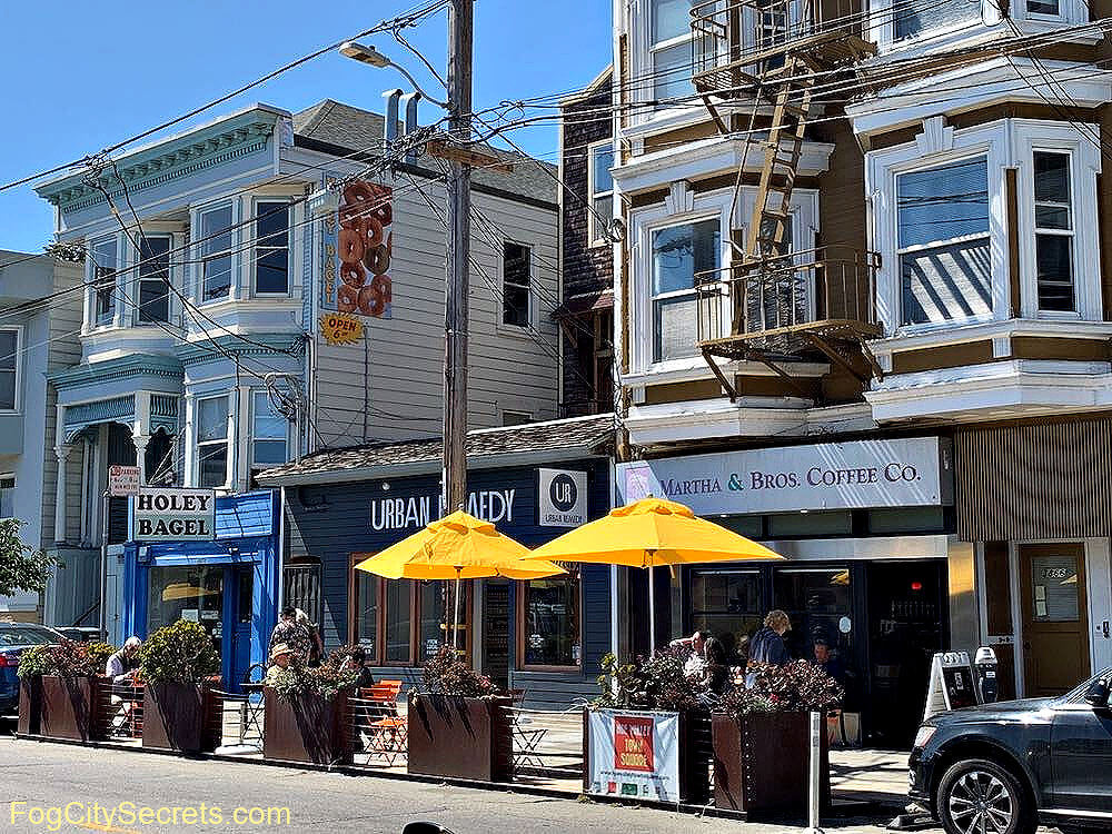 Noe Valley shops and cafes