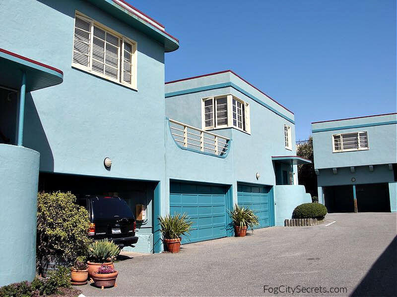 Ocean Park Motel garages