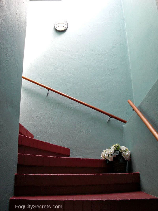 Ocean Park Motel stairway