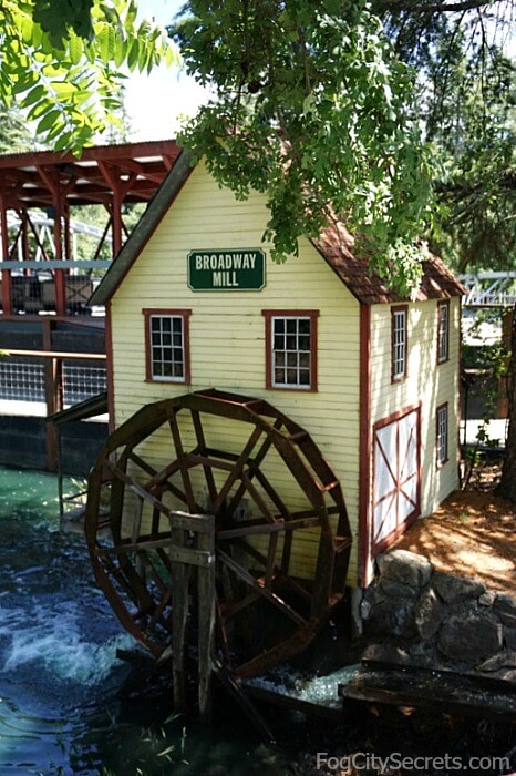 Old mill at Sonoma Train Town