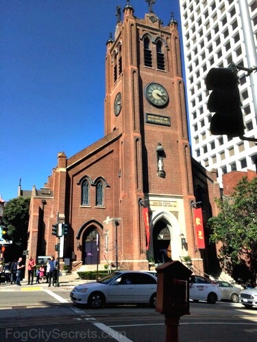 St. Mary's Church in San Francisco Chinatown