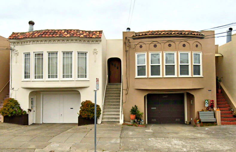 Original Doelger homes in Sunset District SF