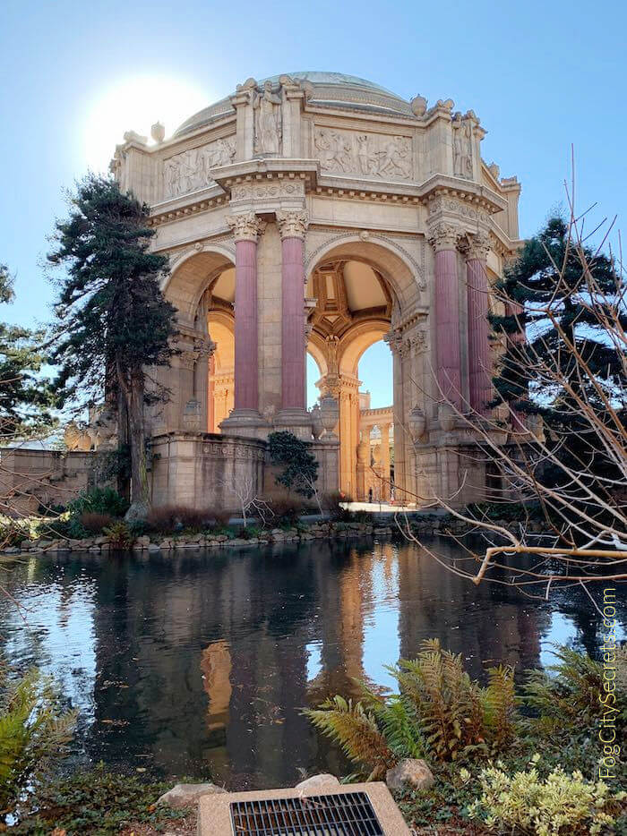 Palace of Fine Art rotunda and pond Palace of Fine Art rotunda and pond