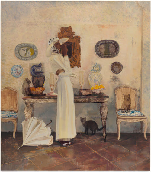 Paulina Olowska, A Portrait of the Artist Indoors, 2012