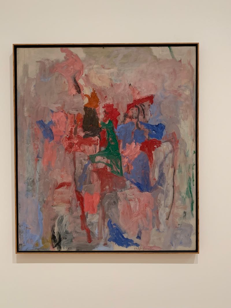 Philip Guston painting, Processional, 1957