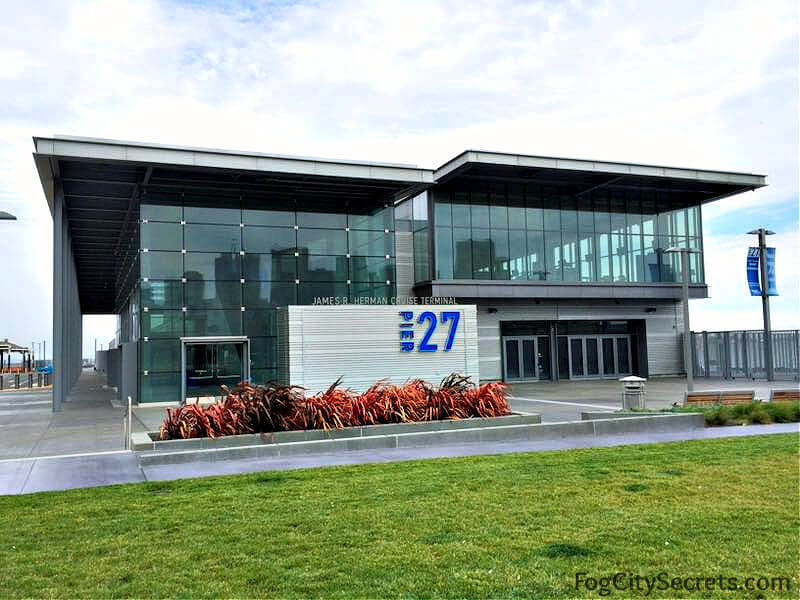 Pier 27 cruise ship terminal in San Francisco Pier 27 cruise ship terminal in San Francisco