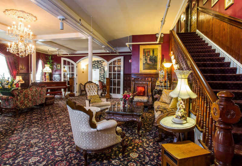 Queen Anne Hotel lobby, San Francisco Queen Anne Hotel lobby, San Francisco