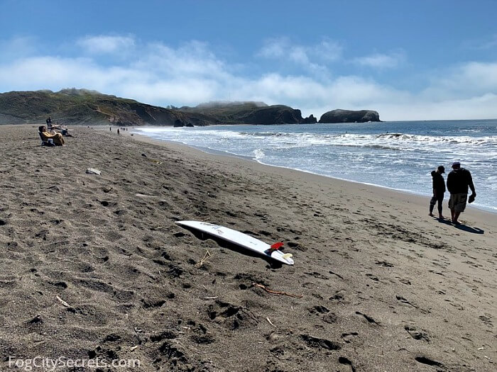 View of Rodeo Beach, Marin Headlands