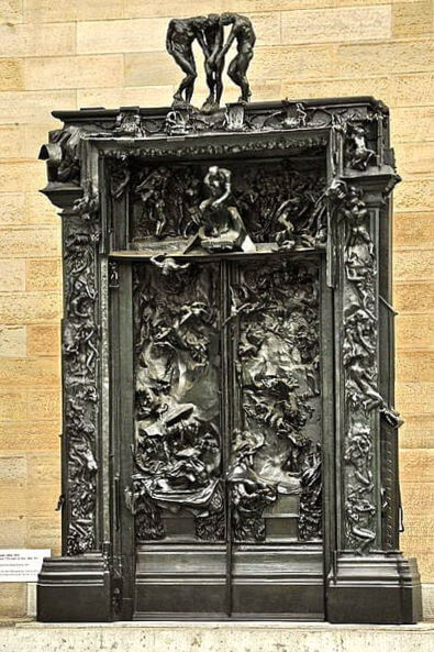 Gates of Hell, by Rodin, Zurich
