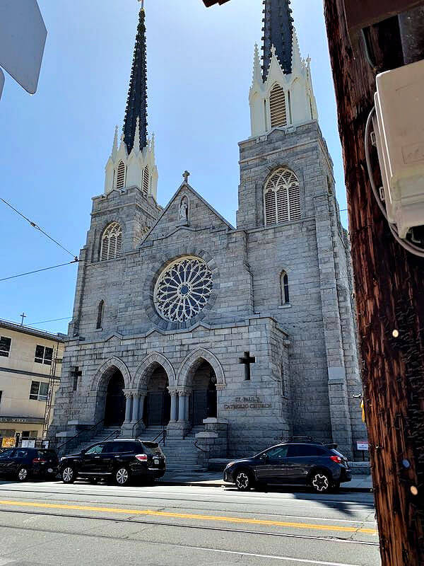 Saint Paul's church in Noe Valley SF