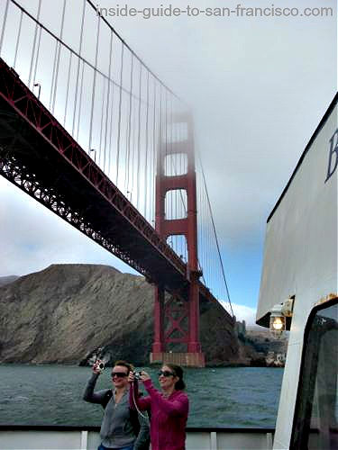 Golden Gate Bridge in the fog