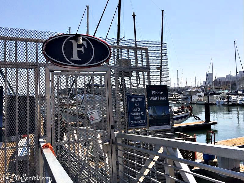 Dock F at Pier 39, departure point for the Privateer sailboat cruise