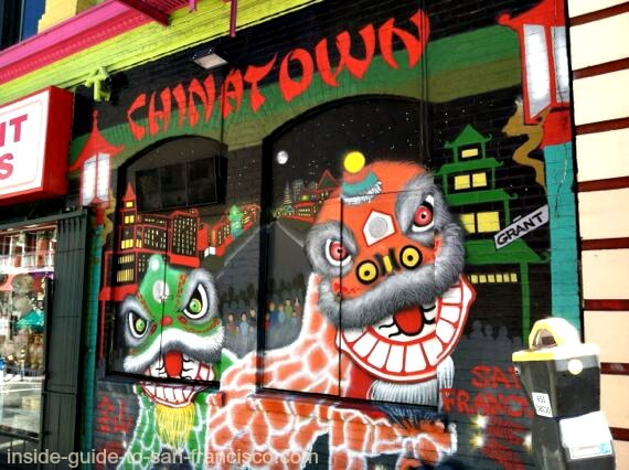 SF Chinatown Dragon Dance Mural SF Chinatown Dragon Dance Mural