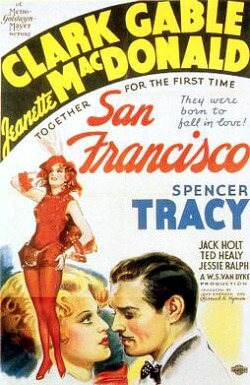 Film poster of San Francisco film Film poster of San Francisco film