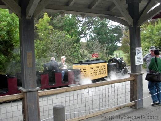 Little Puffer steam train SF Zoo