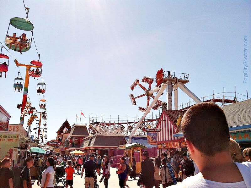 Strolling the Santa Cruz Boardwalk
