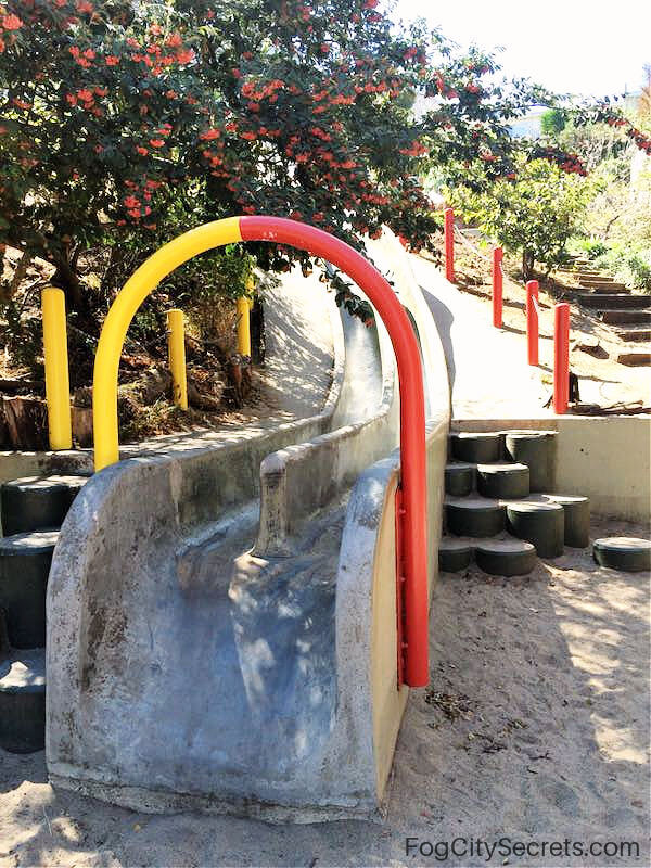 Bottom of the Seward Street Slides