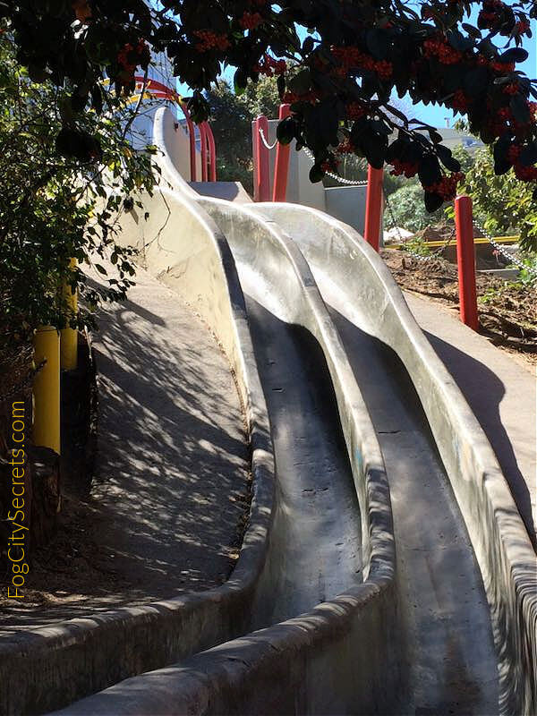 Seward Street cement slides San Francisco