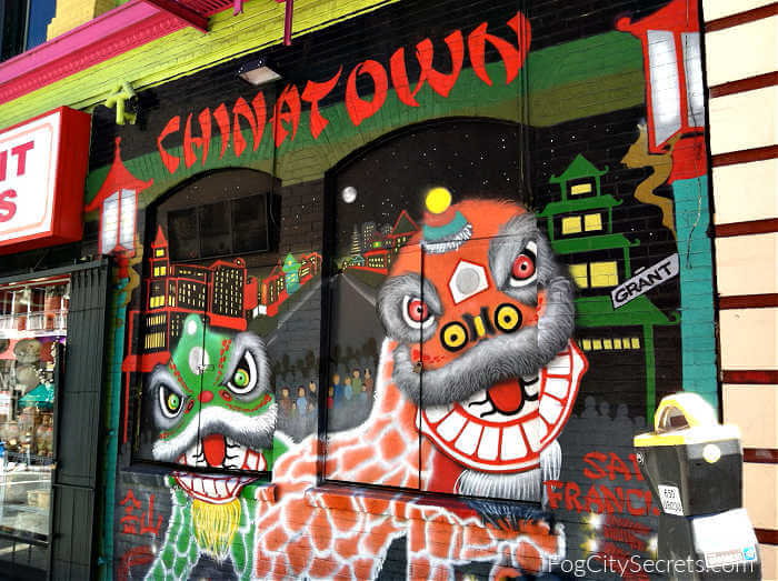 Chinatown Dragon Mural, San Francisco