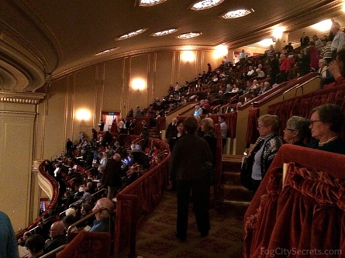 War Memorial Opera House San Francisco Ca Seating Chart