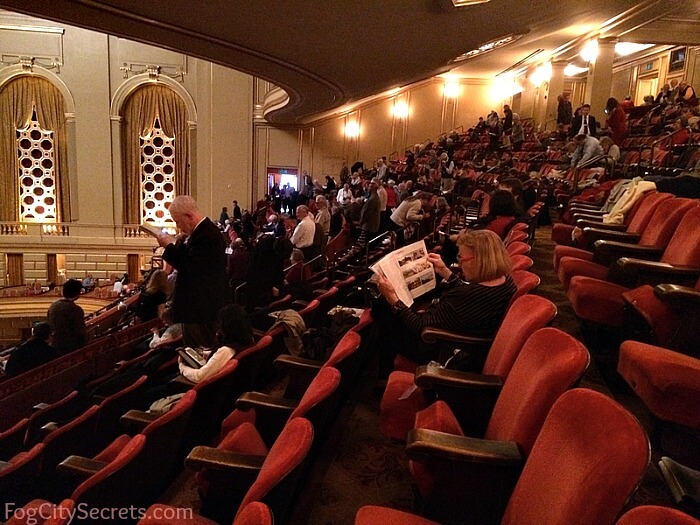 San Francisco Nutcracker Seating Chart